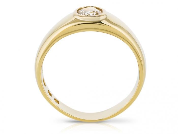 Gents Diamond Solitaire Ring - Image 3
