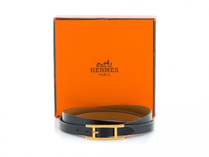 Hermes Leather Bracelet - Image 4