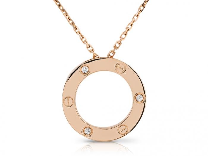 Cartier Diamond Love Necklace