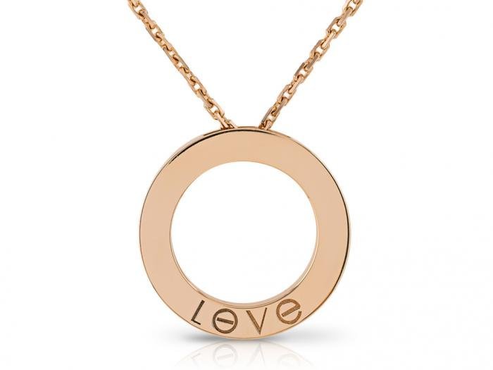 Cartier Diamond Love Necklace - Image 3