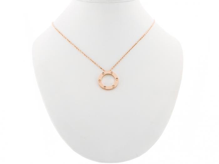 Cartier Diamond Love Necklace - Image 4