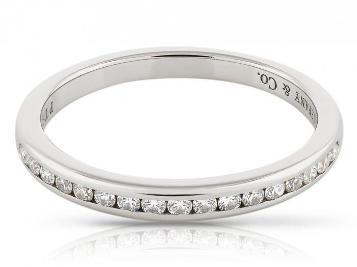 Tiffany & Co Half Eternity Diamond Ring