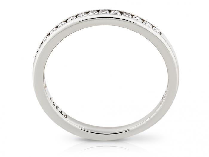 Tiffany & Co Half Eternity Diamond Ring - Image 3