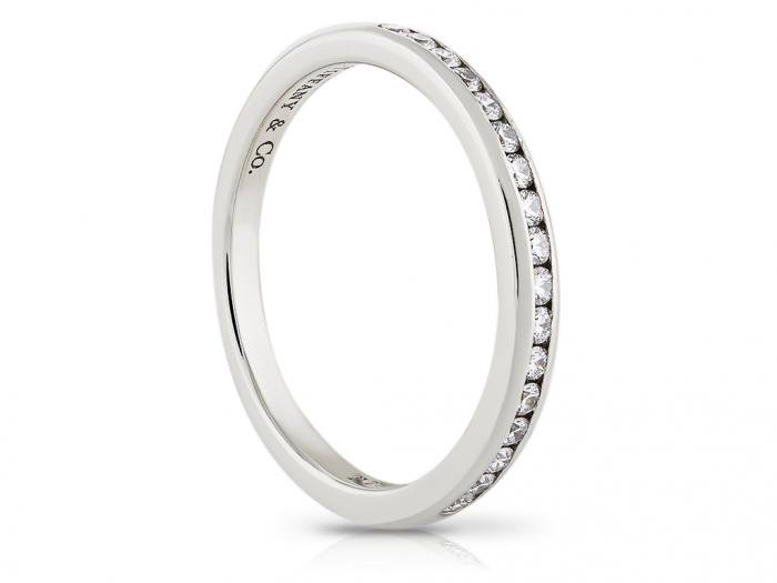 Tiffany & Co Half Eternity Diamond Ring - Image 2