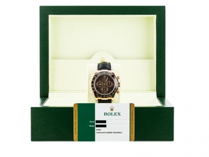 Rolex Daytona Everose Gold Strap Watch - Image 5