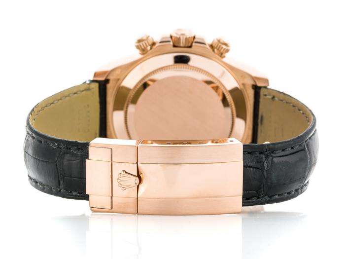 Rolex Daytona Everose Gold Strap Watch - Image 4