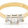 Three Stone Diamond Ring