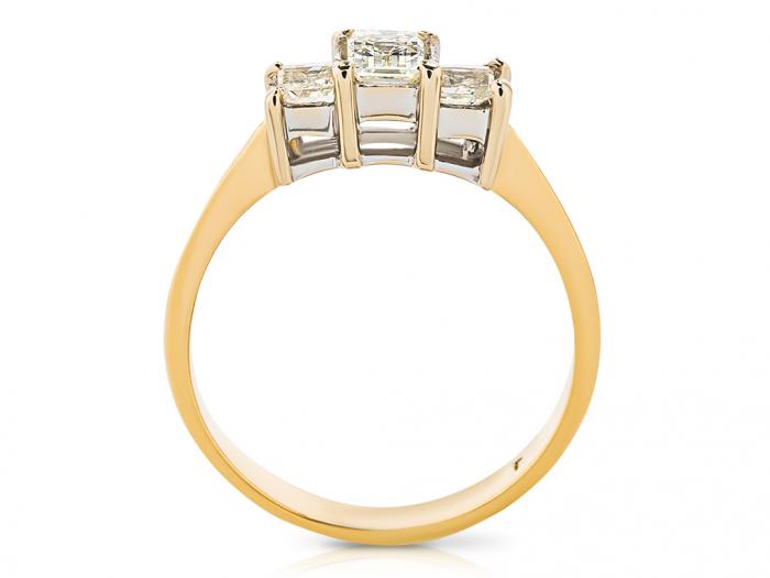Three Stone Diamond Ring - Image 3
