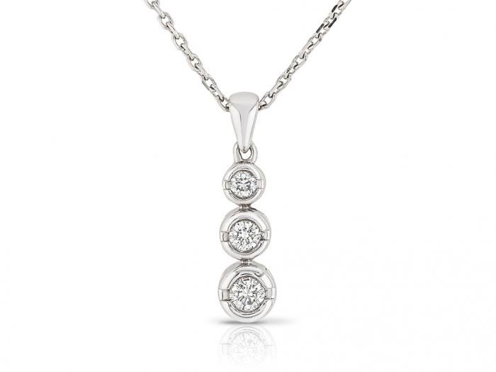 Diamond Pendant on Chain