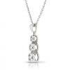 Diamond Pendant on Chain - Image 2