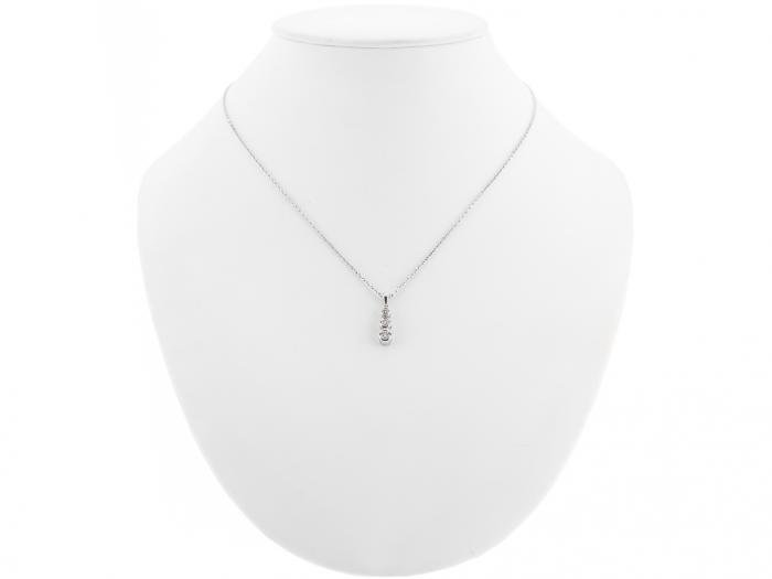 Diamond Pendant on Chain - Image 3