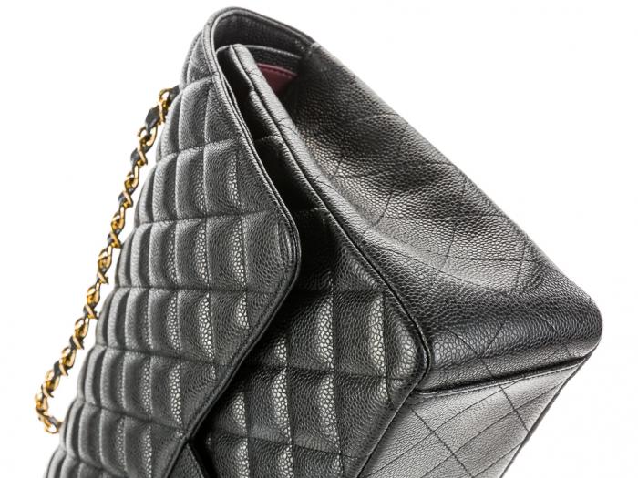Chanel Classic Double Flap Maxi Bag - Image 3