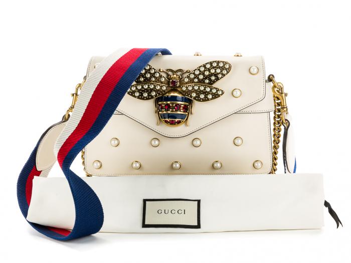 Gucci Broadway Leather Clutch - Image 6