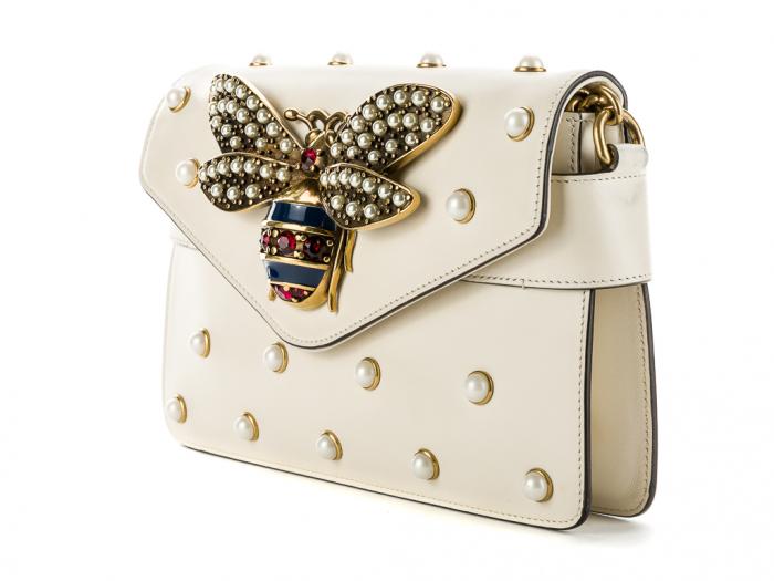 Gucci Broadway Leather Clutch - Image 2