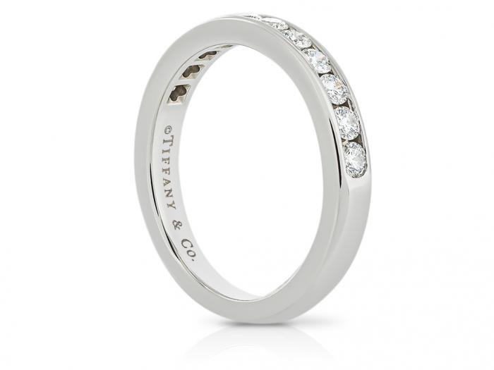 Tiffany & Co Half Eternity Diamond Ring - Image 2