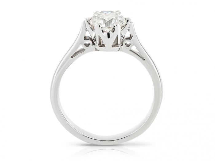 Diamond Solitaire Ring - Image 3