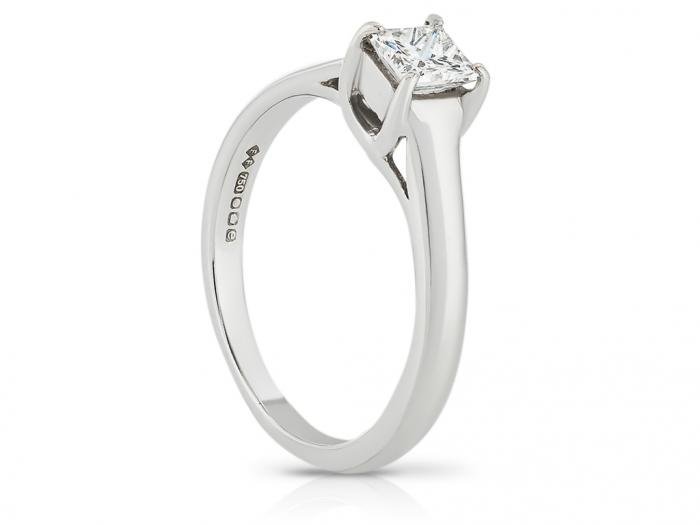Diamond Solitaire Ring - Image 2