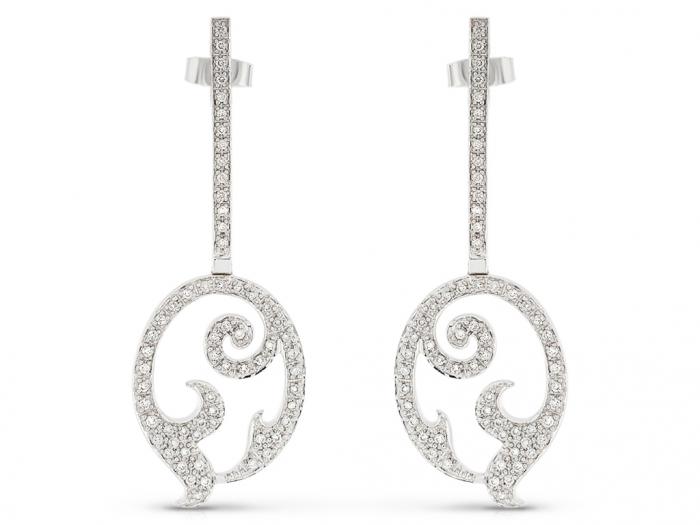 Diamond Drop Earrings