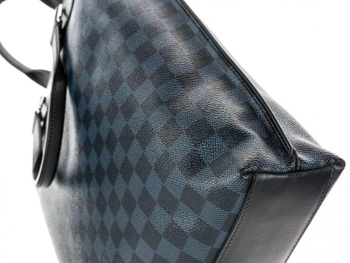 Louis Vuitton Damier Cobalt Canvas Tote - Image 3