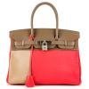Hermes Birkin Cascade 30cm Tricolore