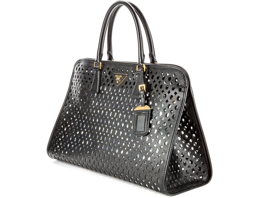 Prada Perforated Tote Prada Perforated Tote Prada Perforated Tote