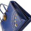 Prada Studded Saffiano Flap Bag - Image 3
