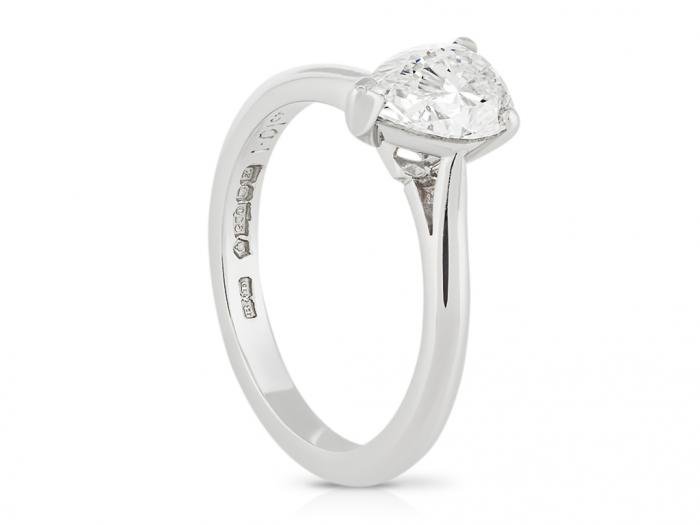 Boodles Solitaire Diamond Ring - Image 2