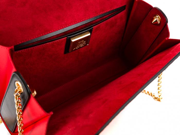 Christian Louboutin Vanite Python Rainbow Bag - Image 4