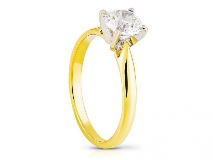 Solitaire Diamond Ring - Image 2