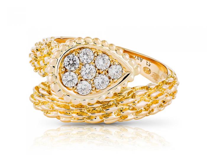 Boucheron Serpent Boheme Diamond Ring