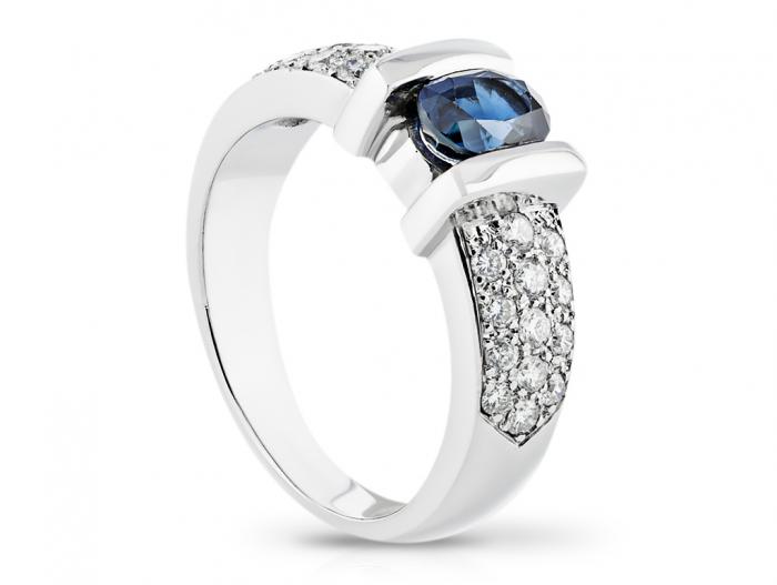 Sapphire & Diamond Ring - Image 2