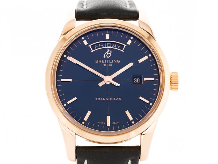 Breitling Transocean Day-Date Watch