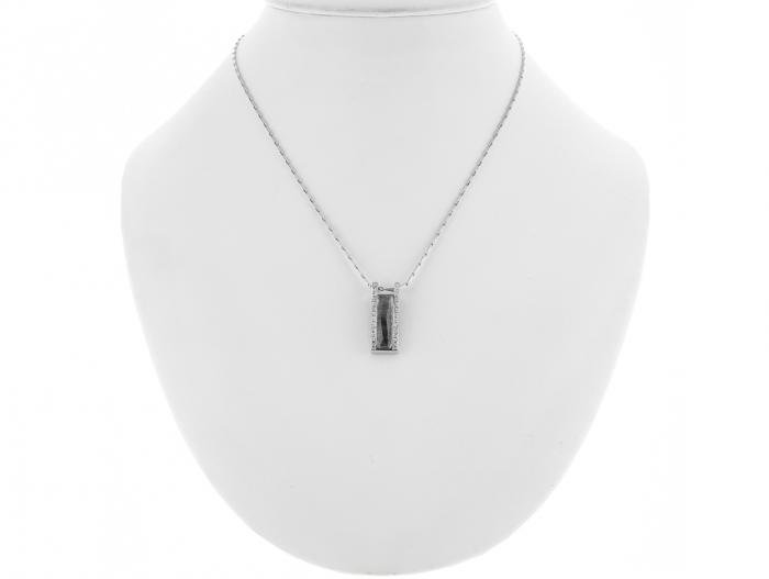 Stephen Webster Quartz & Diamond Pendant on Chain - Image 3