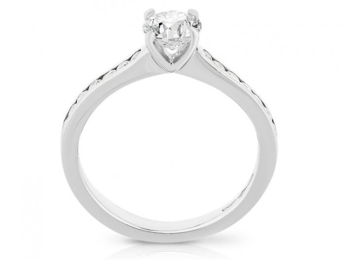 Hearts on Fire Solitaire Diamond Ring - Image 2