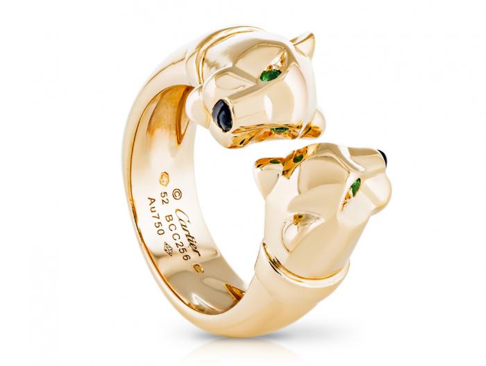 Cartier Double Headed Panther Ring - Image 2