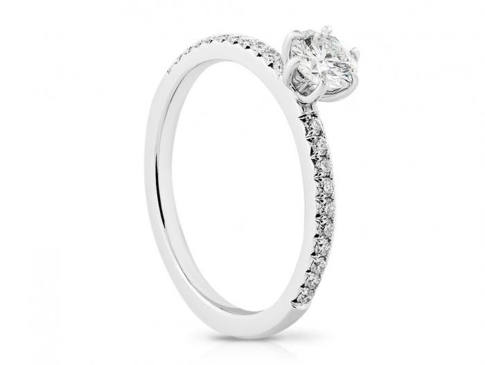 Solitaire Diamond Ring - Image 2