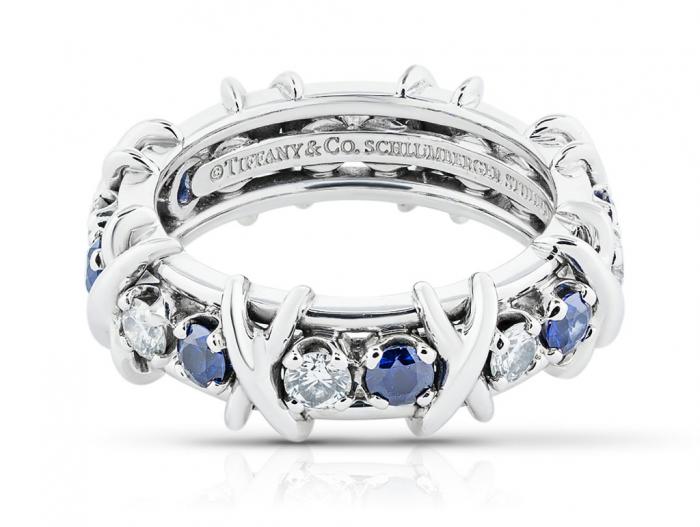 Tiffany & Co Schlumberger Sixteen Stone Ring