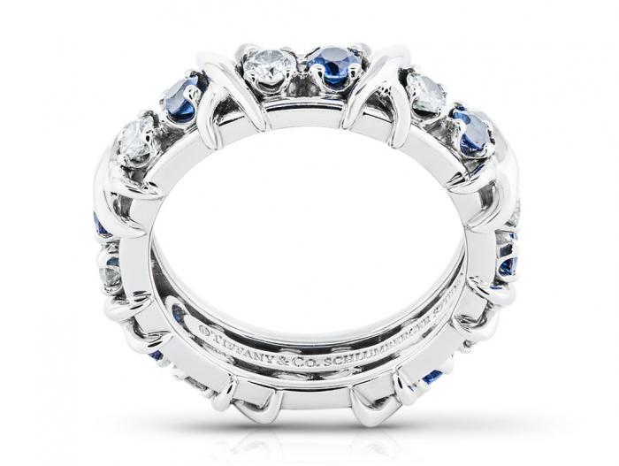 Tiffany & Co Schlumberger Sixteen Stone Ring - Image 3
