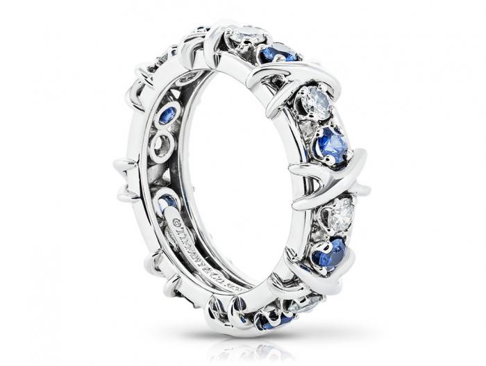 Tiffany & Co Schlumberger Sixteen Stone Ring - Image 2