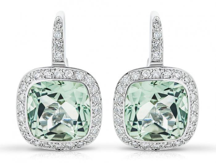 Boodles Amethyst & Diamond Earrings