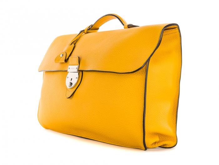 Gucci Buckle Flap Briefcase  - Image 2