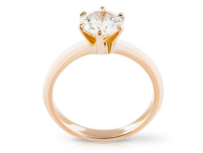 Solitaire Diamond Ring - Image 3