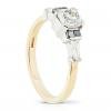 Black & White Diamond Ring - Image 2