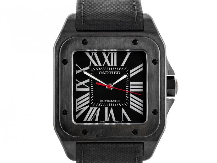 Cartier Santos 100 Carbon Watch