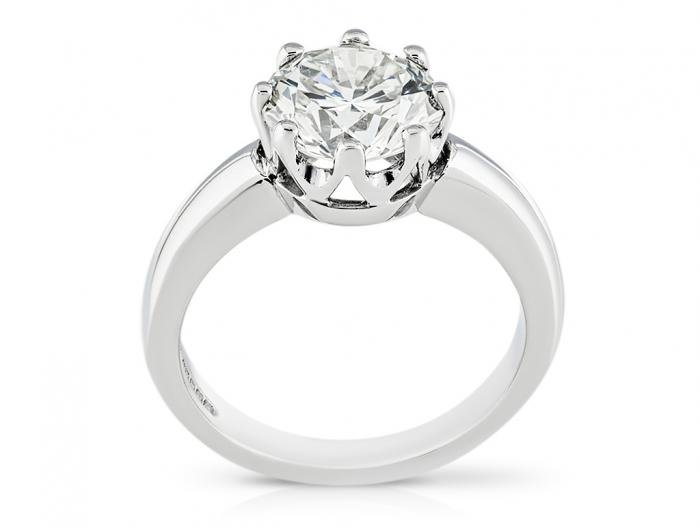 Solitaire Diamond Ring - Image 3