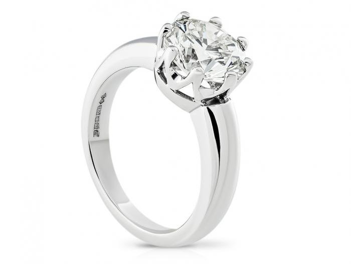 Solitaire Diamond Ring - Image 2