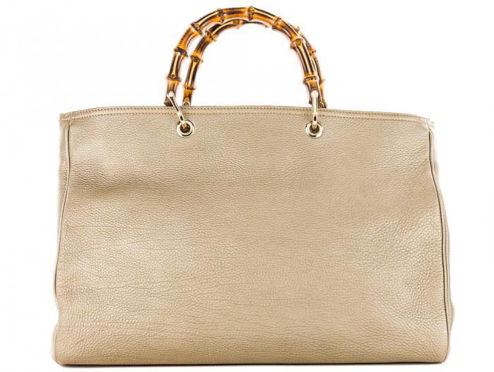 Gucci Bamboo Shopper Tote - Image 6