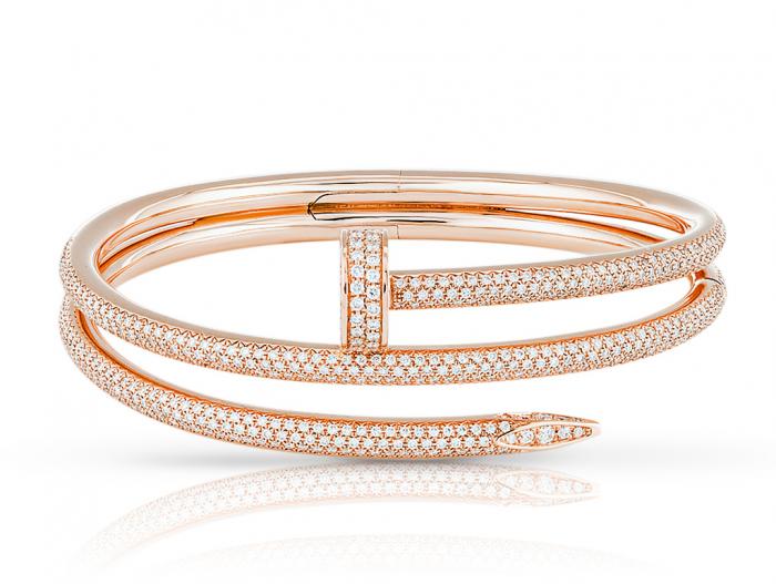 Cartier Just Un Clou Diamond Bangle 
