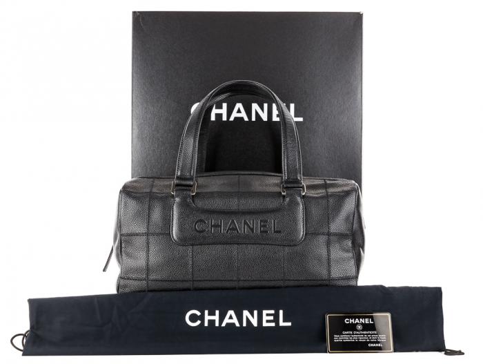 Chanel Boston Caviar Bag - Image 6