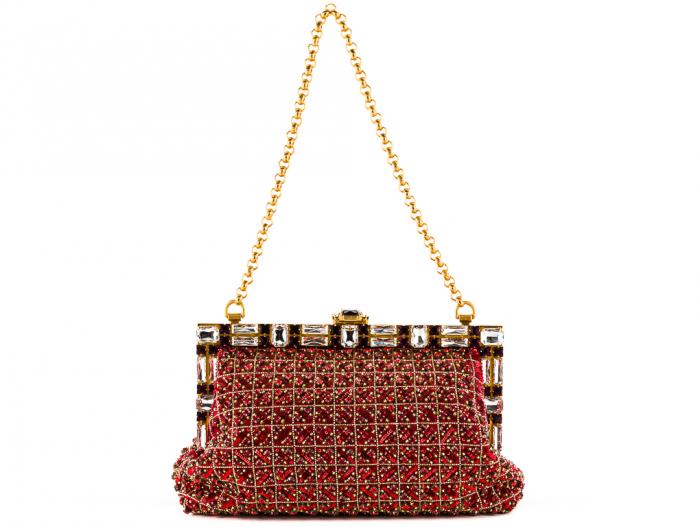 Dolce & Gabbana Vanda Crystal Bag - Image 5